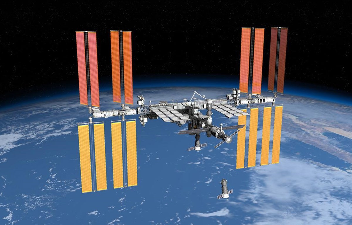 Kích thước bên ngoài của trạm vũ trụ quốc tế ISS